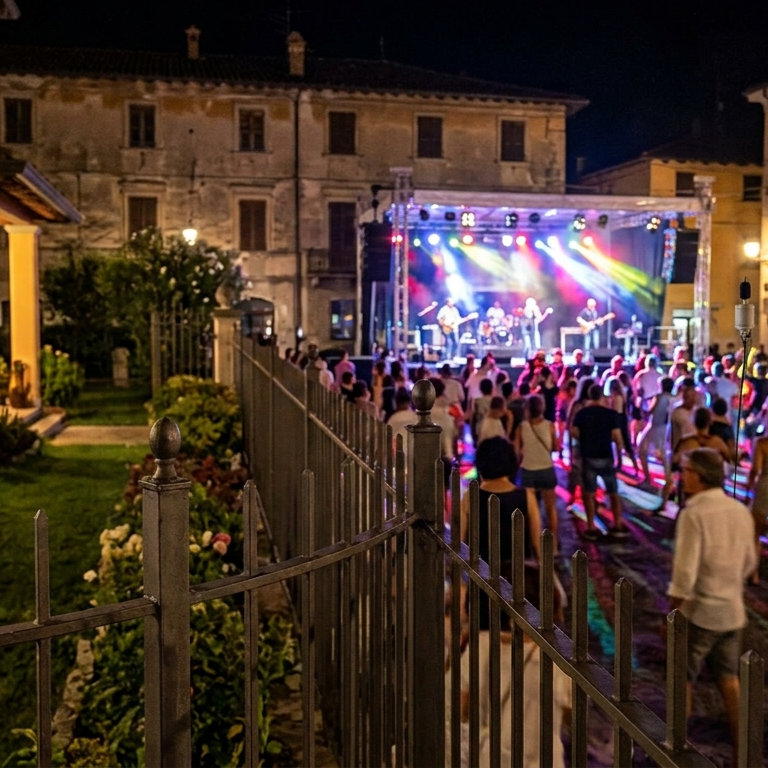 Acustica monitoraggio concerto 07 2026